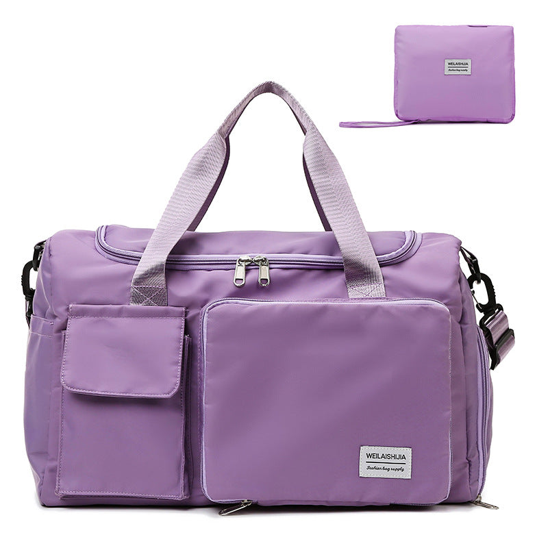Fitness Sports Bag with Shoe Compartment