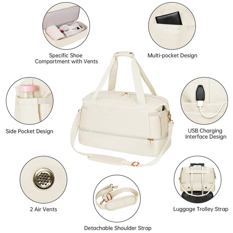 Fitness travel bag