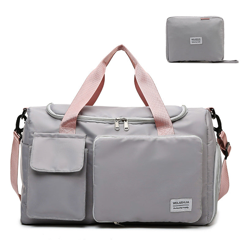 Fitness Sports Bag with Shoe Compartment