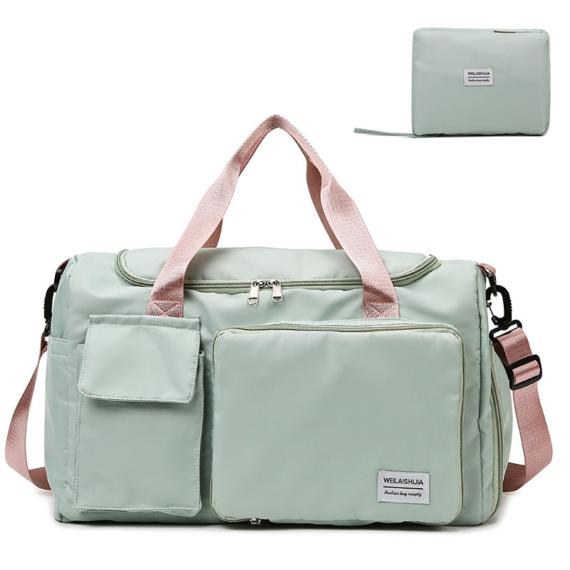 Fitness Sports Bag with Shoe Compartment