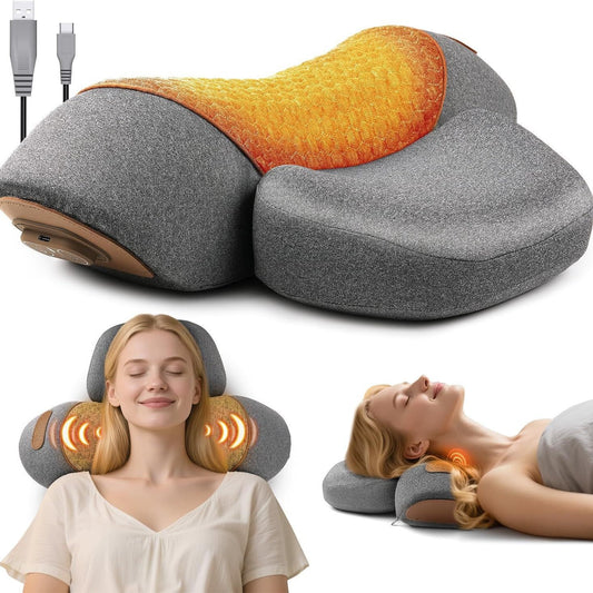 Switch Cervical Spine Pillow to Protect the Vertebrae for Sleeping Special Massage Spine Non-Traction Heating Compress