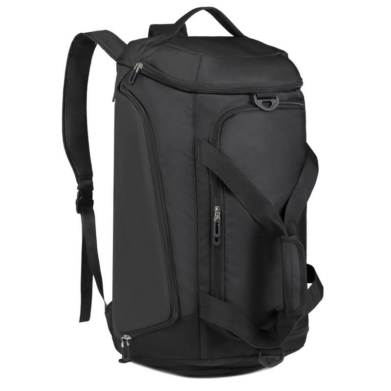 Fitness bag: Large-capacity dry-wet separation sports bag