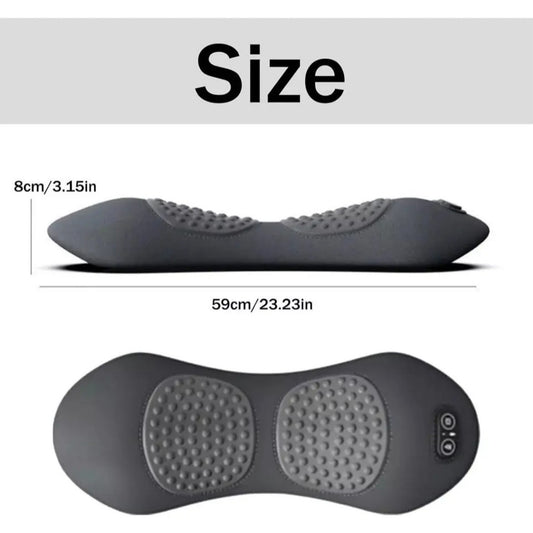 Electric Massage Lumbar Support Pillow with Heating