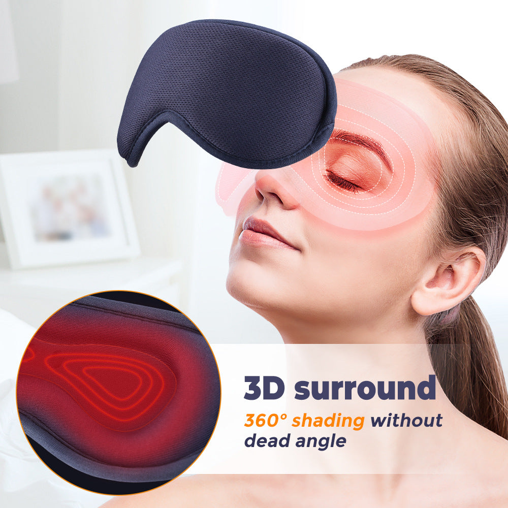 Adjustable Heating Vibration Eye Massager Mask