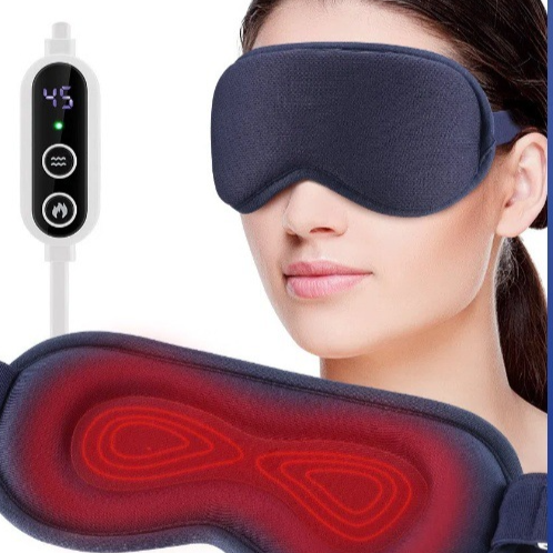 Adjustable Heating Vibration Eye Massager Mask
