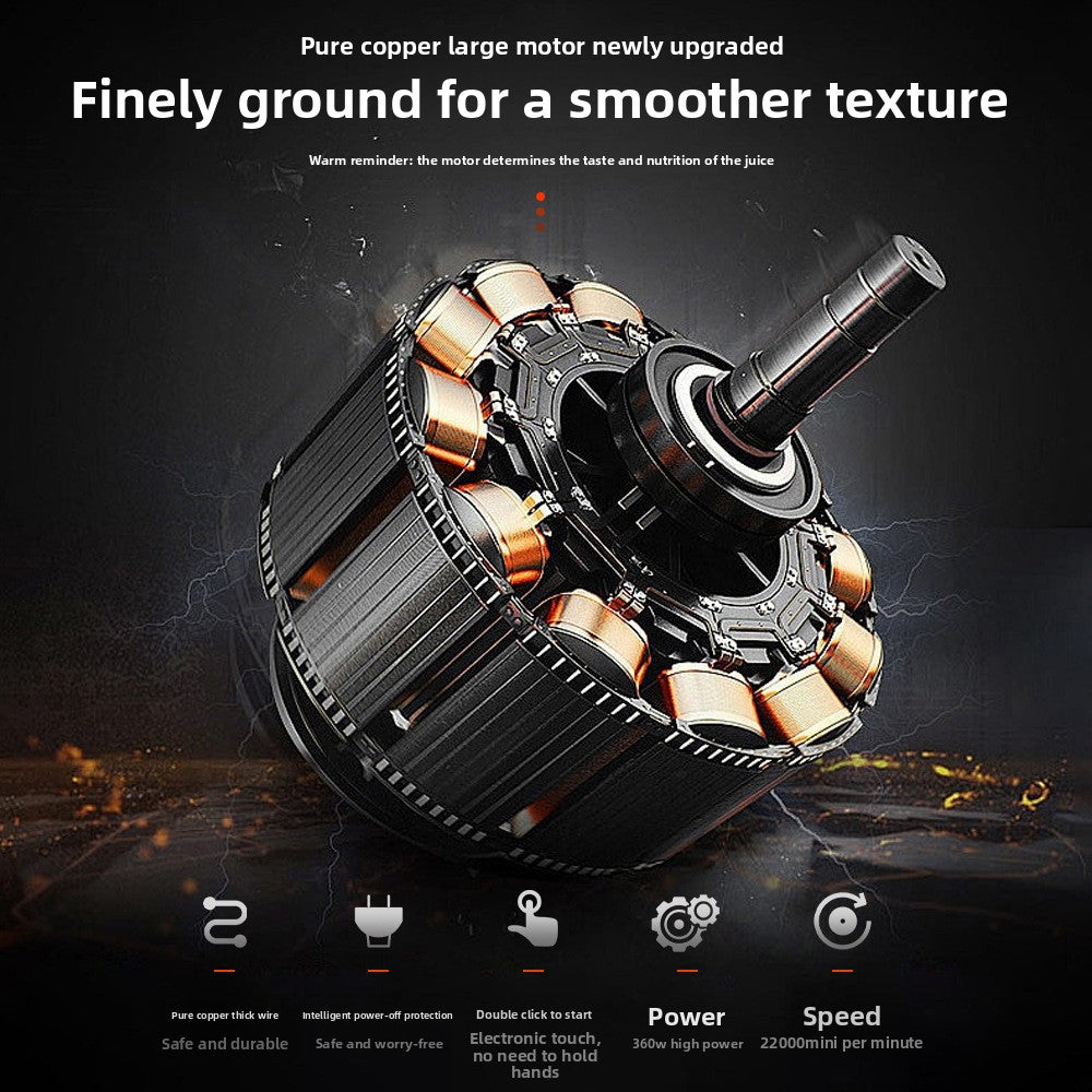 Portable USB Rechargeable Juicer Blender Cup