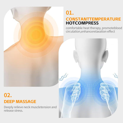 Switch Cervical Spine Pillow to Protect the Vertebrae for Sleeping Special Massage Spine Non-Traction Heating Compress