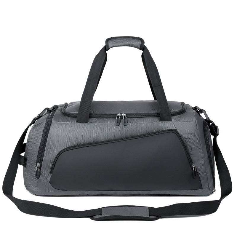 Fitness bag: Large-capacity dry-wet separation sports bag