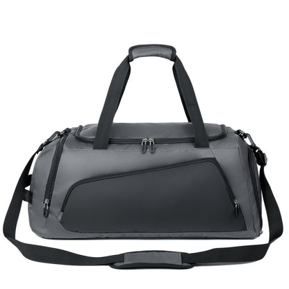 Fitness bag: Large-capacity dry-wet separation sports bag