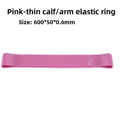 Pink Gradient Yoga Resistance Band