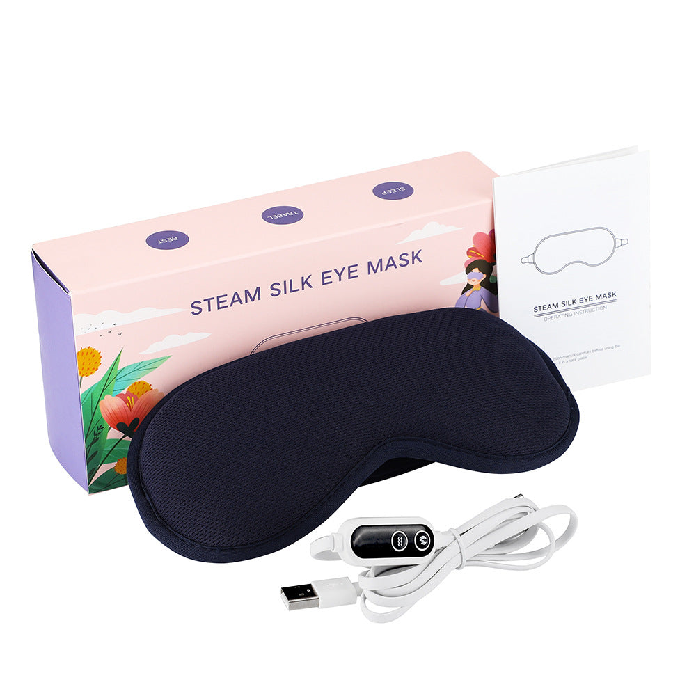 Adjustable Heating Vibration Eye Massager Mask