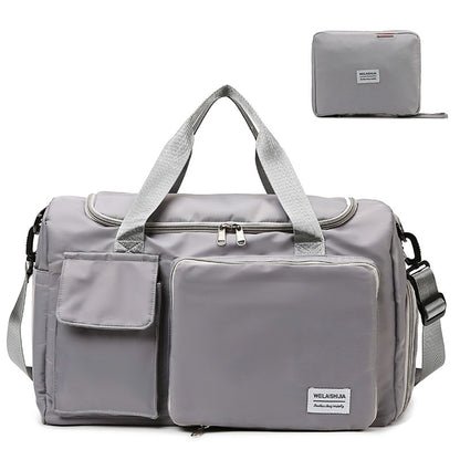 Fitness Sports Bag with Shoe Compartment