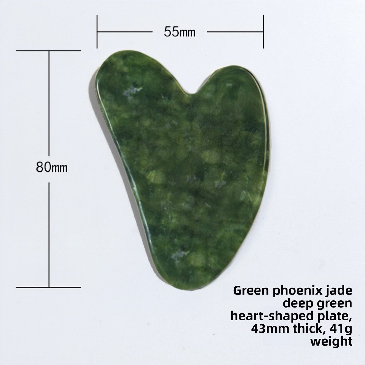 Jade Facial Roller and Gua Sha Massage Set