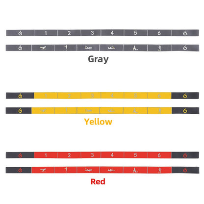 Segmented Yoga Stretching Resistance Belt