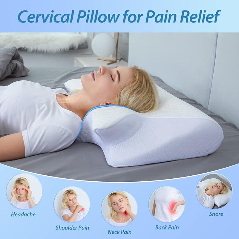 Memory Foam Butterfly Neck Pillow